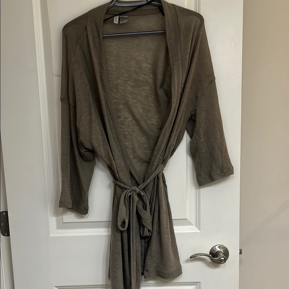 Olive Green Cardigan